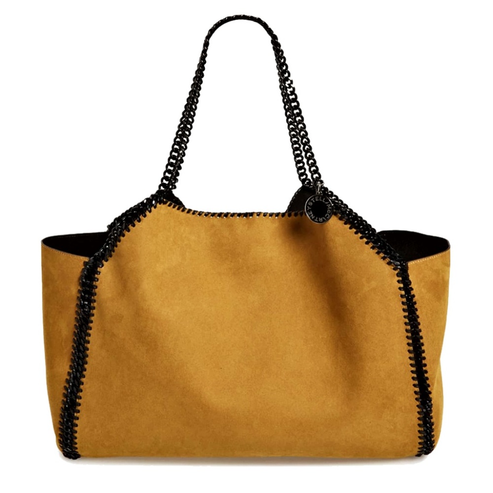 New Stella McCartney Large Reversible Velvet Tote - Picture 2 of 8